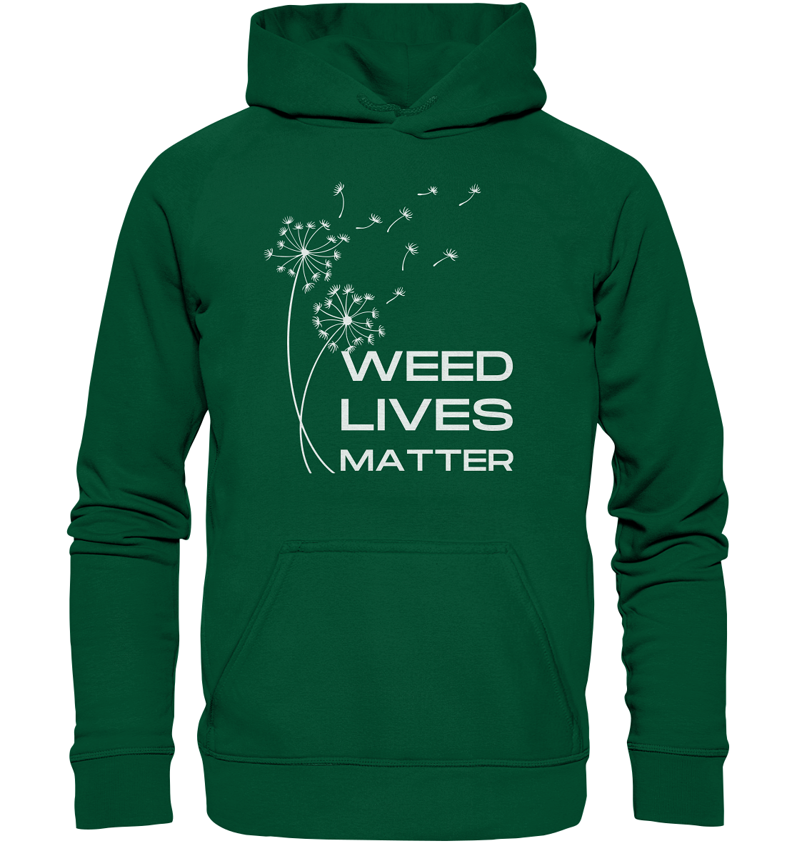 Weed lives matter Pusteblume - Hoodie