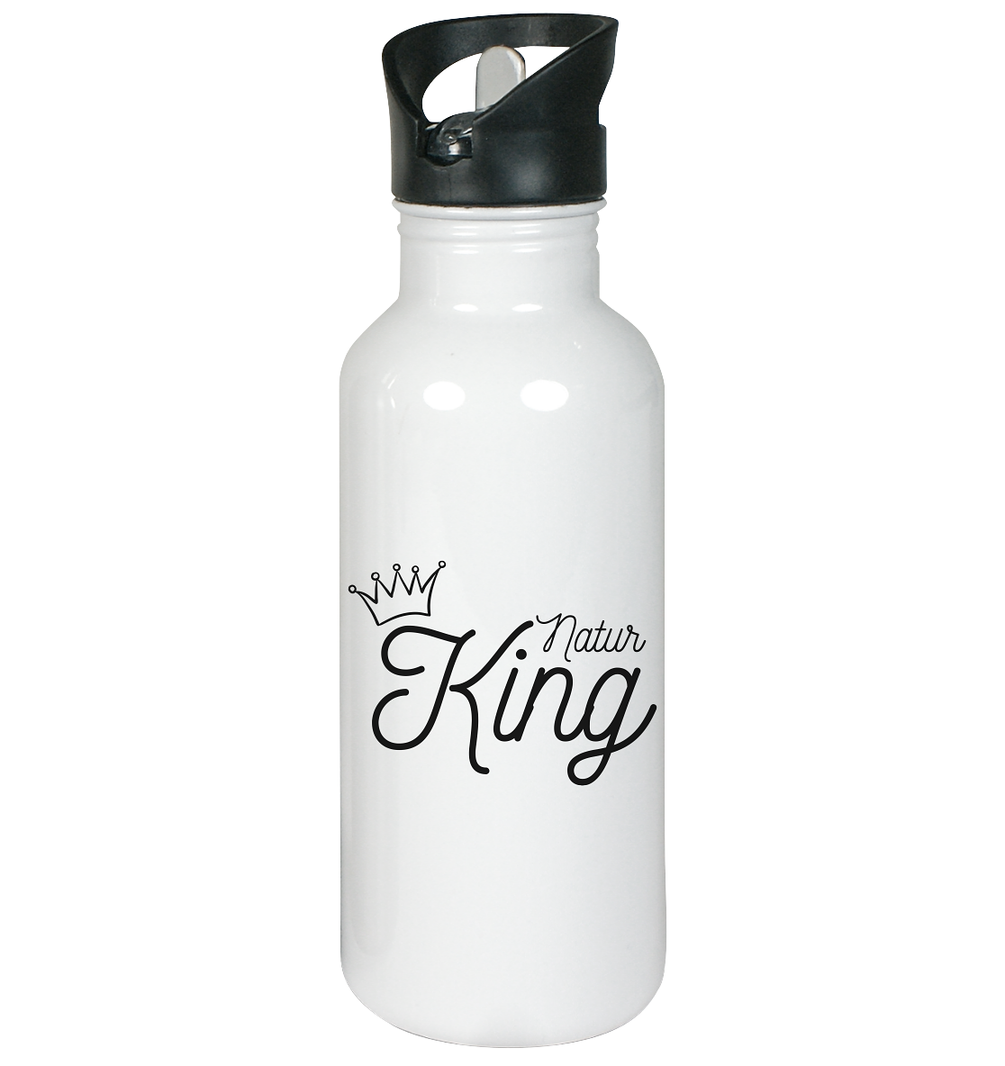 Natur King - Edelstahl-Trinkflasche