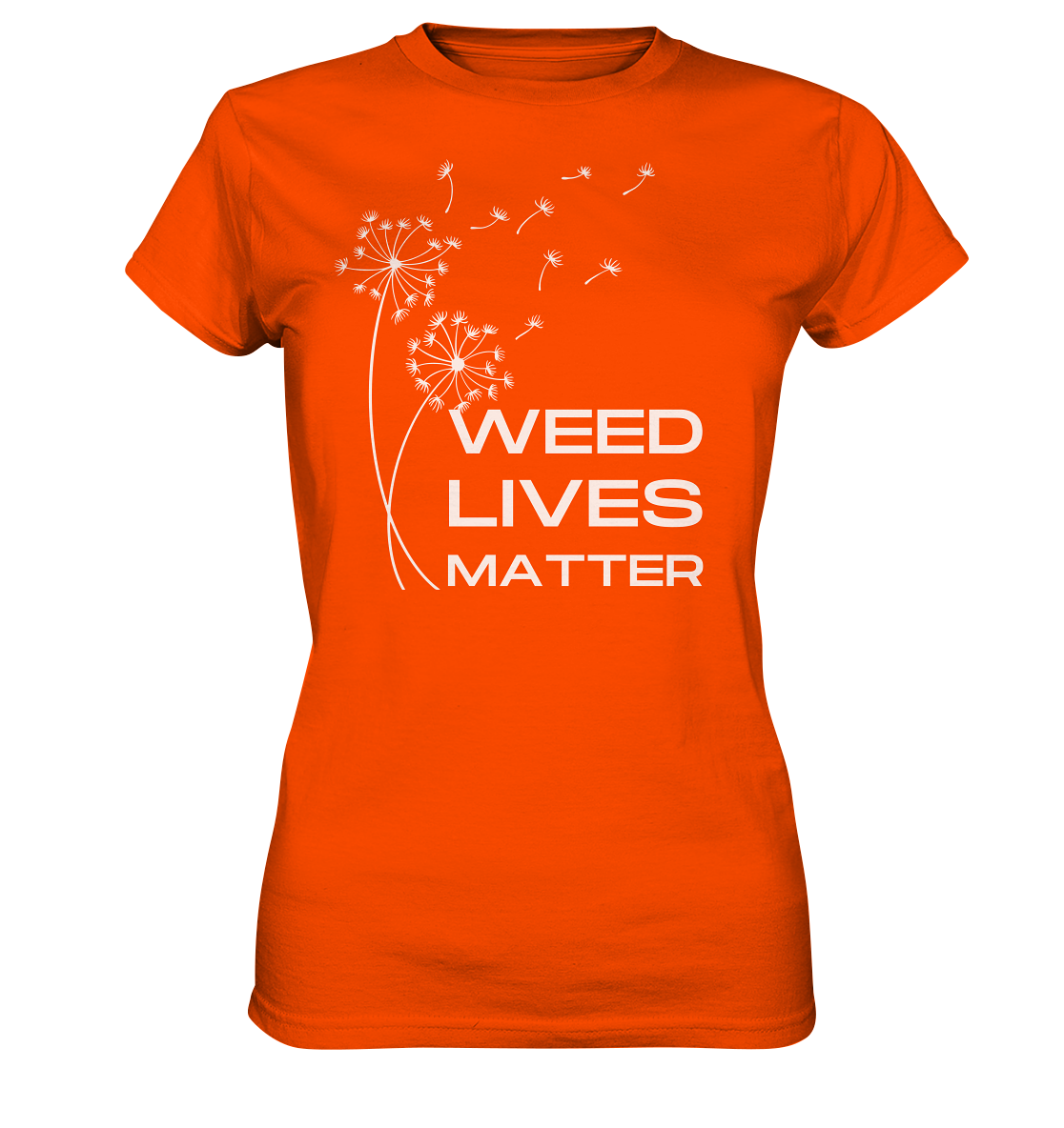 Weed lives matter Pusteblume - Damen Premium T-Shirt