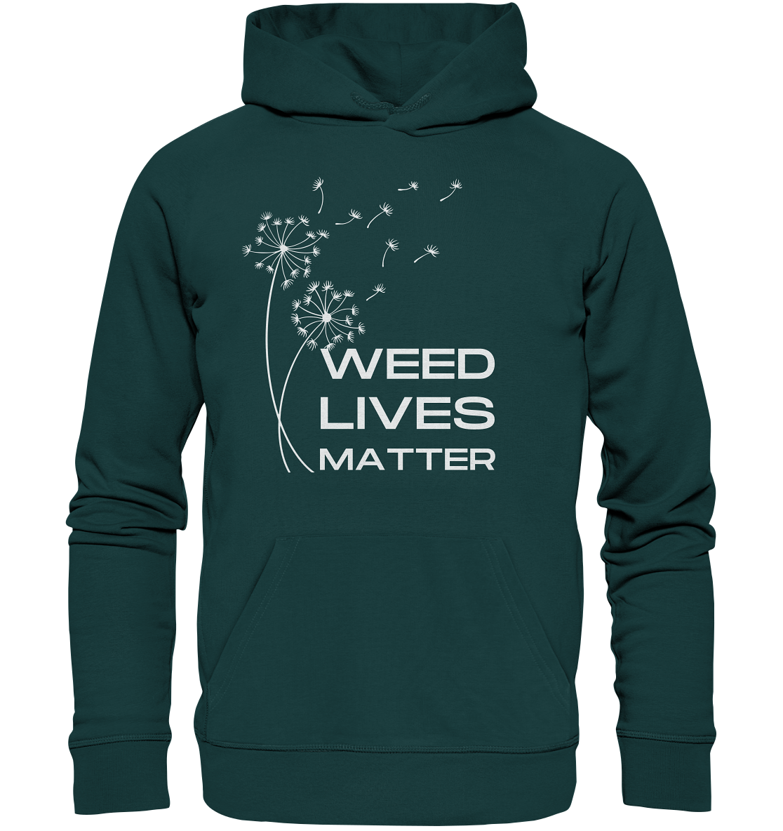 Weed lives matter Pusteblume - Bio Premium Hoodie
