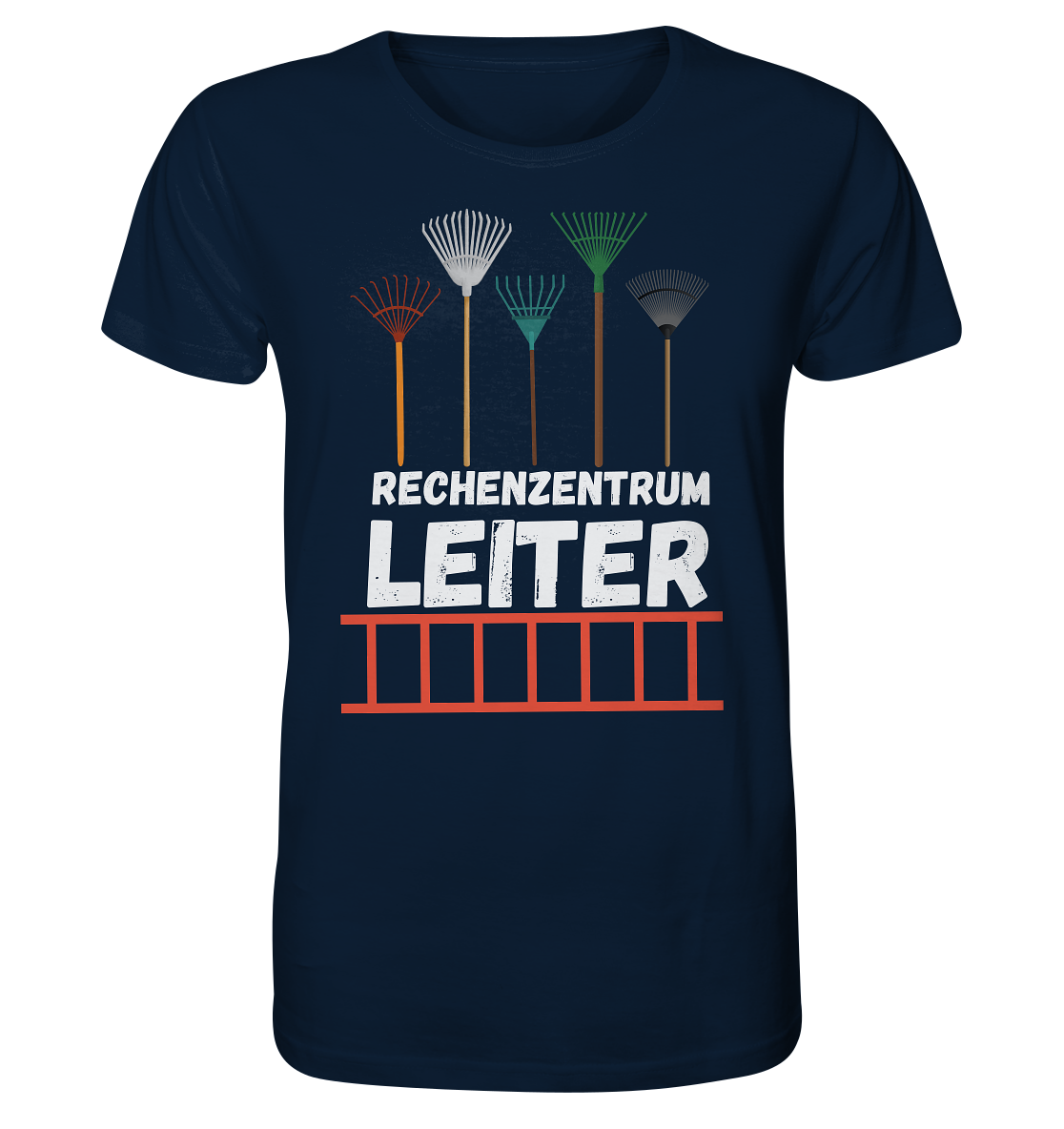 Rechenzentrum Leiter - Bio Premium T-Shirt