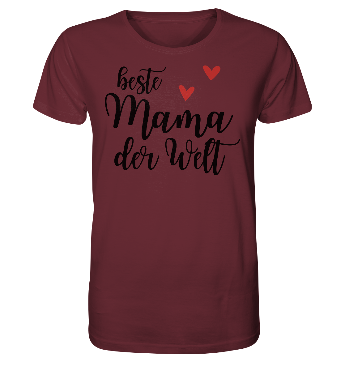 Beste Mama der Welt -Bio Premium Unisex T-Shirt