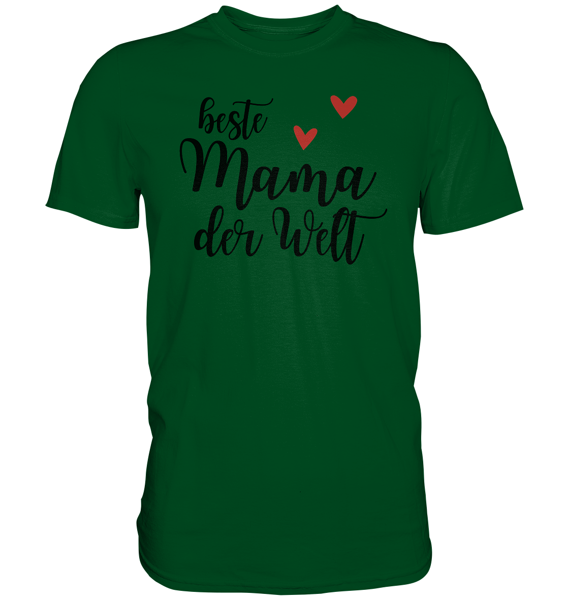 Beste Mama der Welt - Damen Premium Unisex T-Shirt