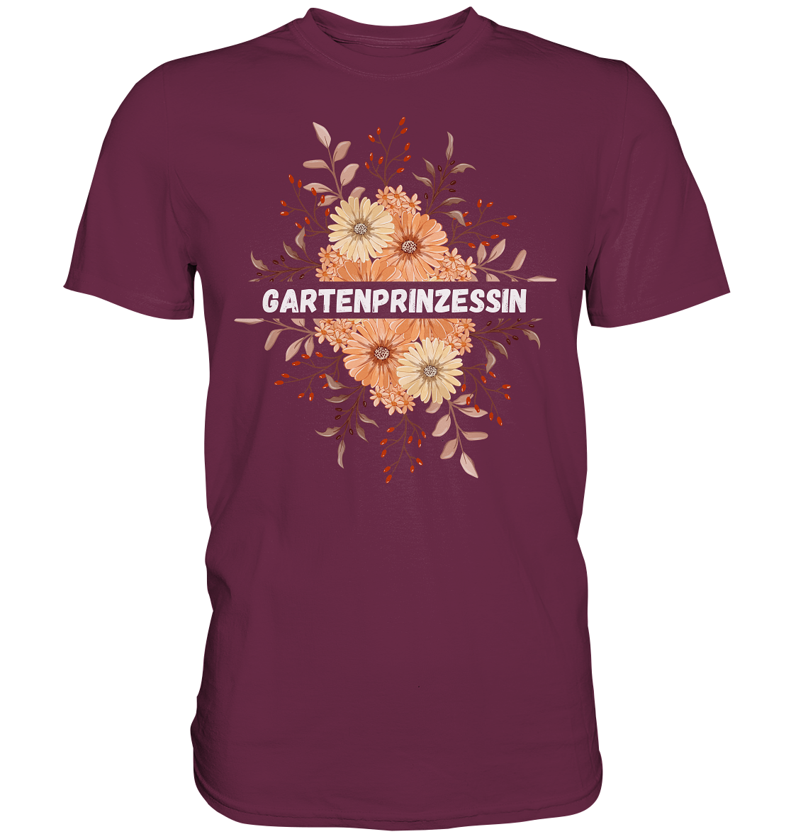 Gartenprinzessin - Damen Premium Unisex T-Shirt