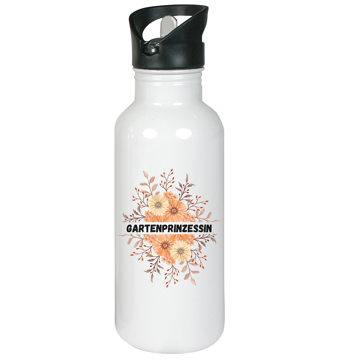 Gartenprinzessin - Edelstahl-Trinkflasche