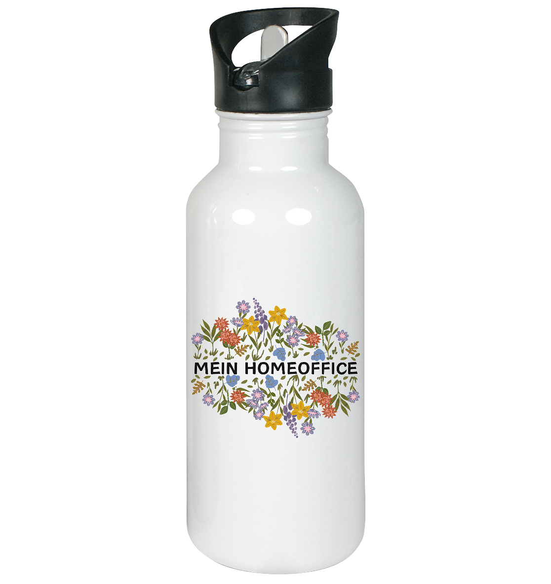 Mein Homeoffice - Edelstahl-Trinkflasche