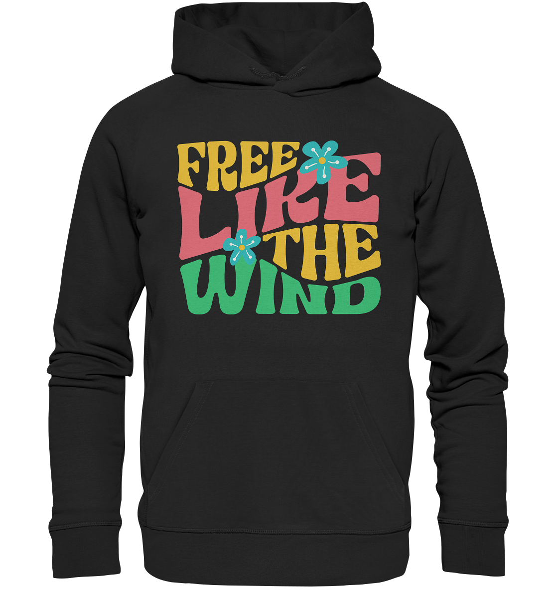 Free like the wind - Bio Premium Hoodie