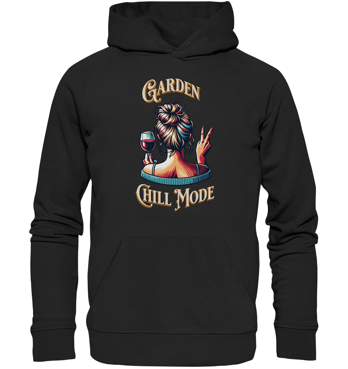 Garden Chill Mode - Bio Premium Hoodie