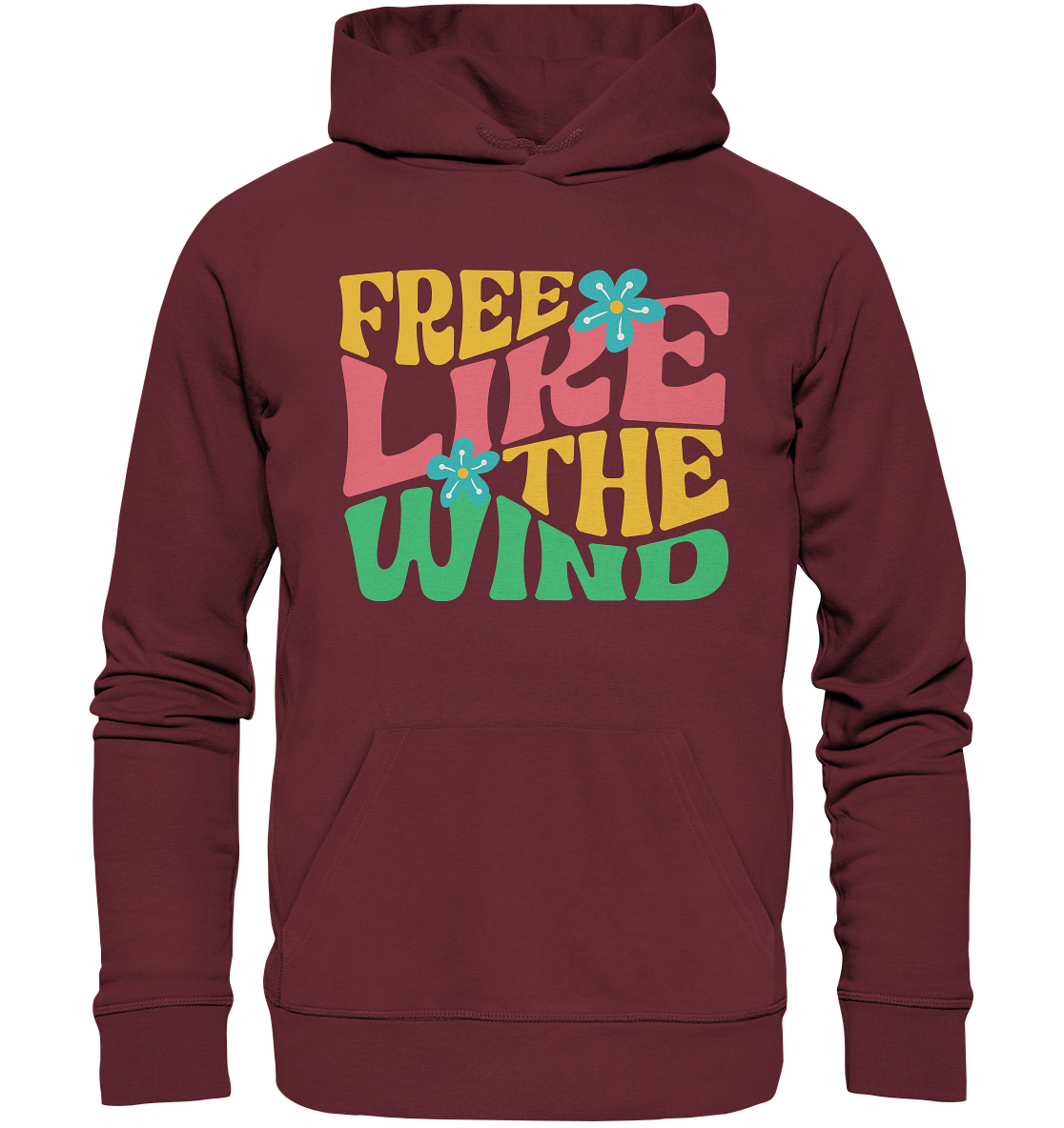 Free like the wind - Bio Premium Hoodie