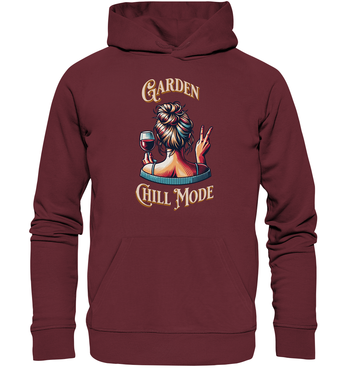 Garden Chill Mode - Bio Premium Hoodie