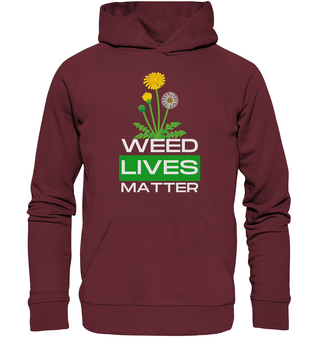 Weed lives matter - Bio Premium Hoodie