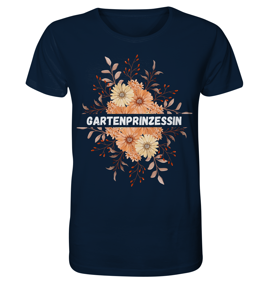 Gartenprinzessin - Bio Premium Unisex T-Shirt