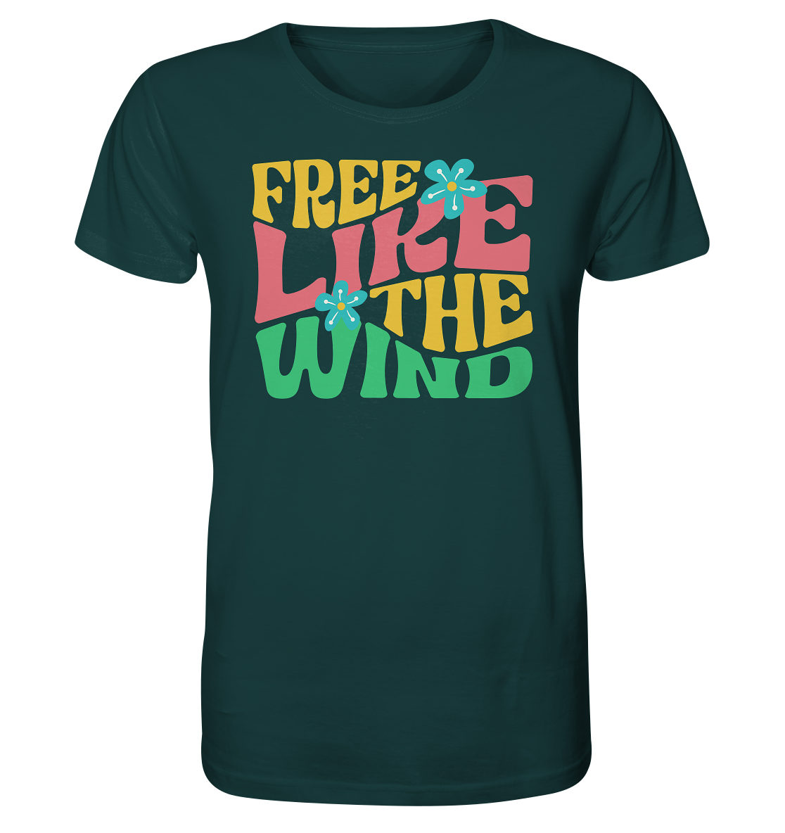 Free like the wind - Bio Premium Unisex T-Shirt