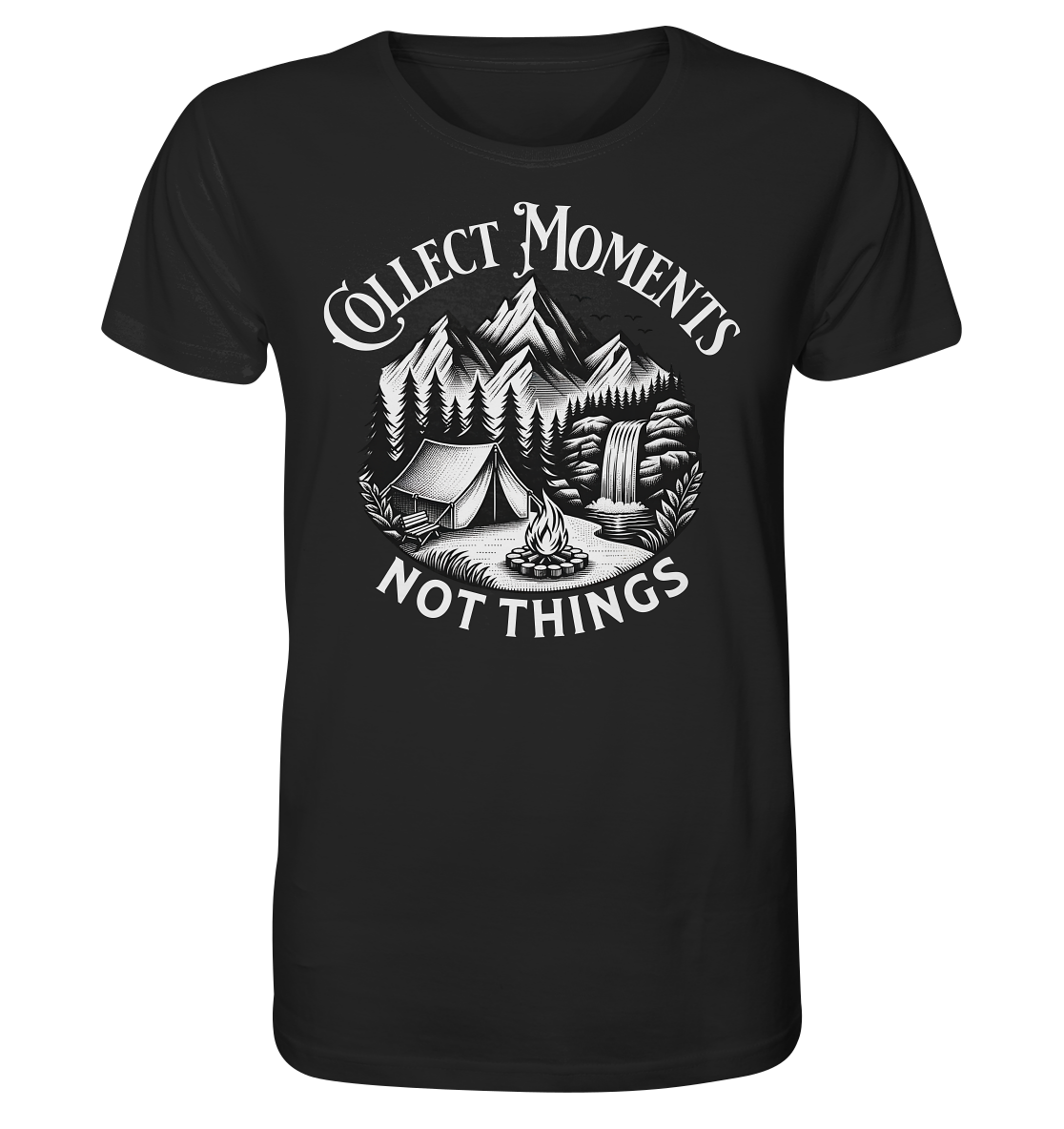 Collect Moments not things - Bio Premium Unisex T-Shirt