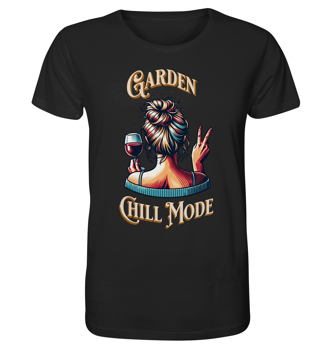 Garden Chill Mode - Bio Premium Unisex T-Shirt