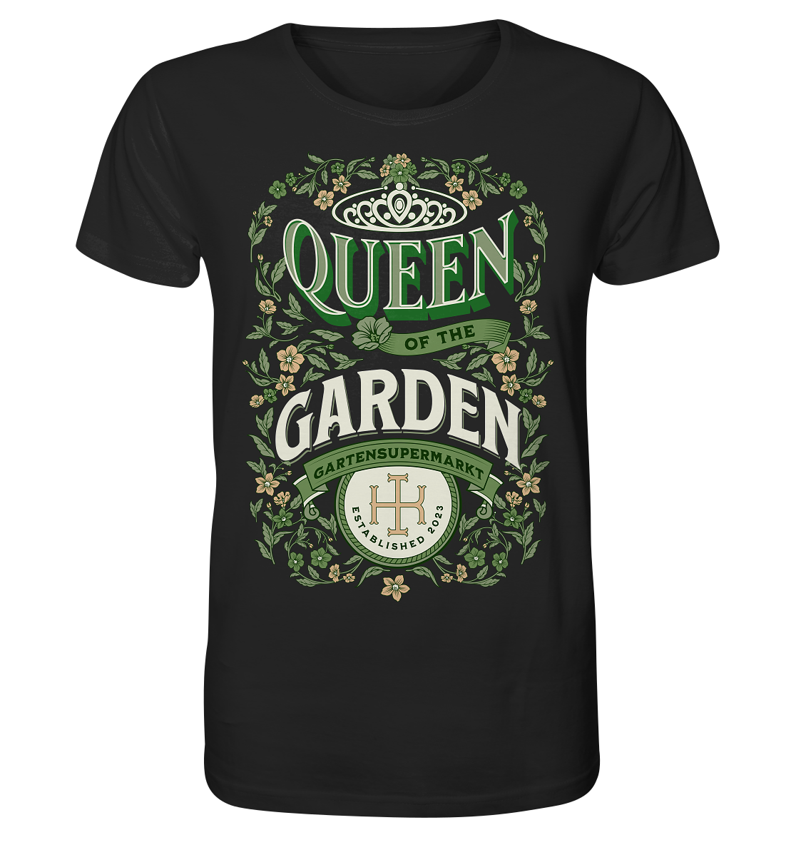Queen of the Garden - Bio Premium Unisex T-Shirt