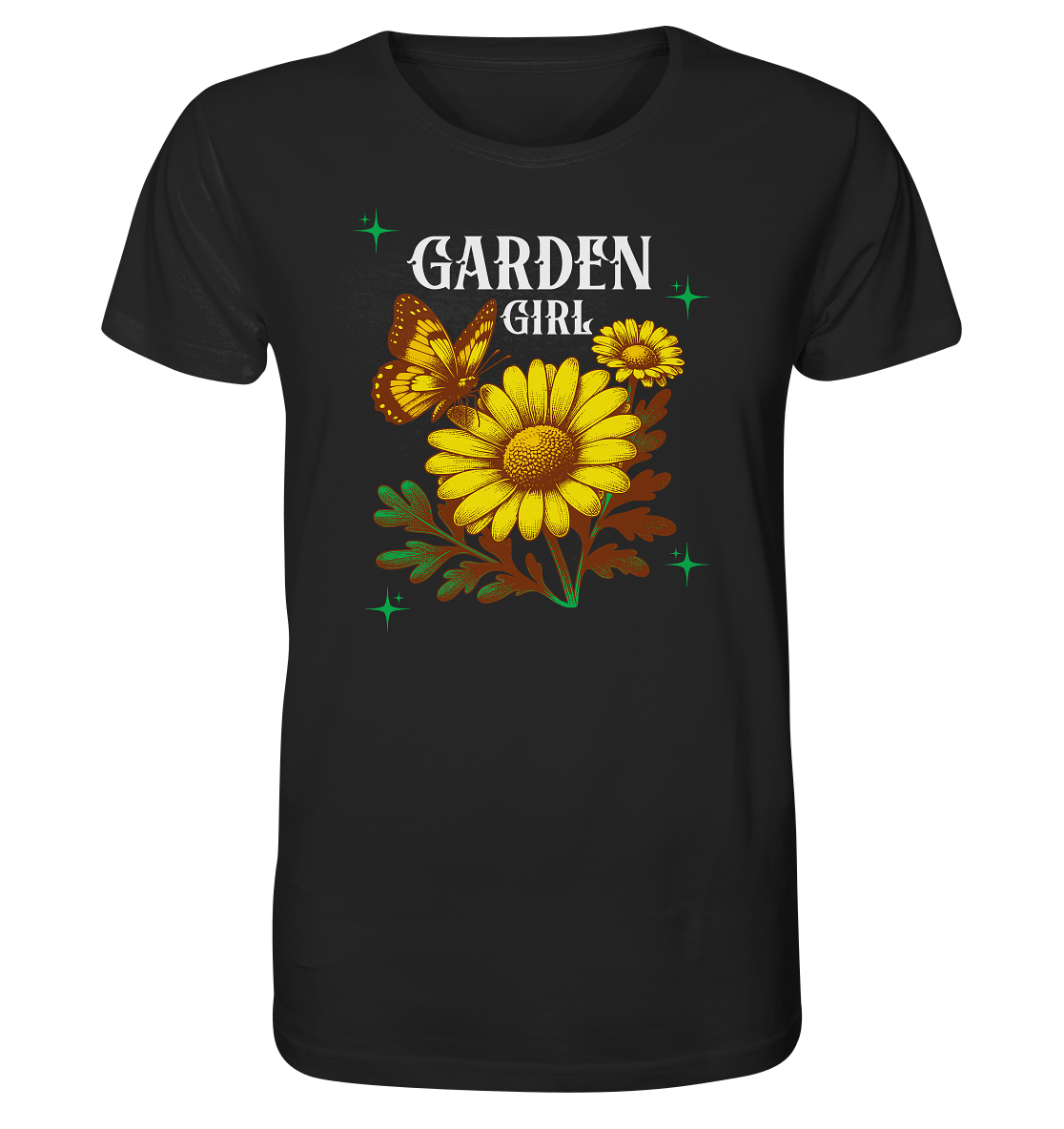 Garden Girl - Bio Premium Unisex T-Shirt