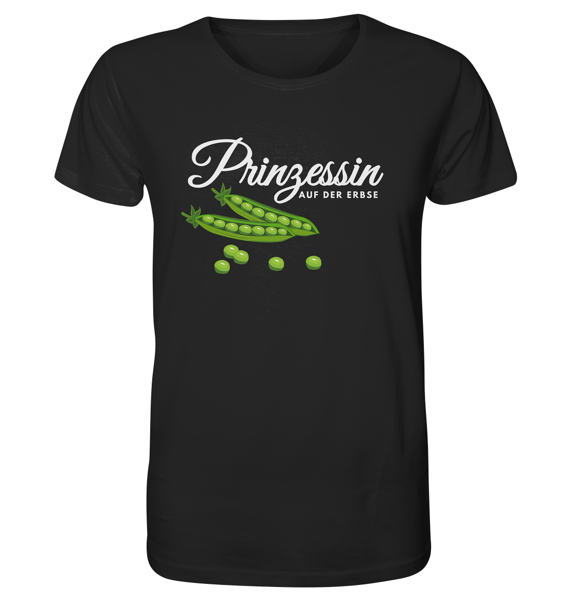 Prinzessin auf der Erbse - Bio Premium Unisex T-Shirt