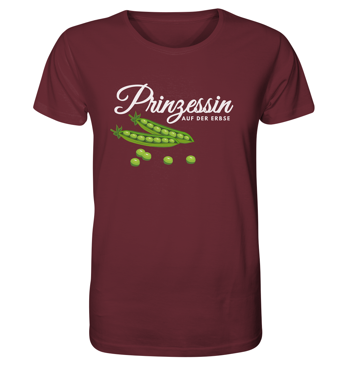 Prinzessin auf der Erbse - Bio Premium Unisex T-Shirt