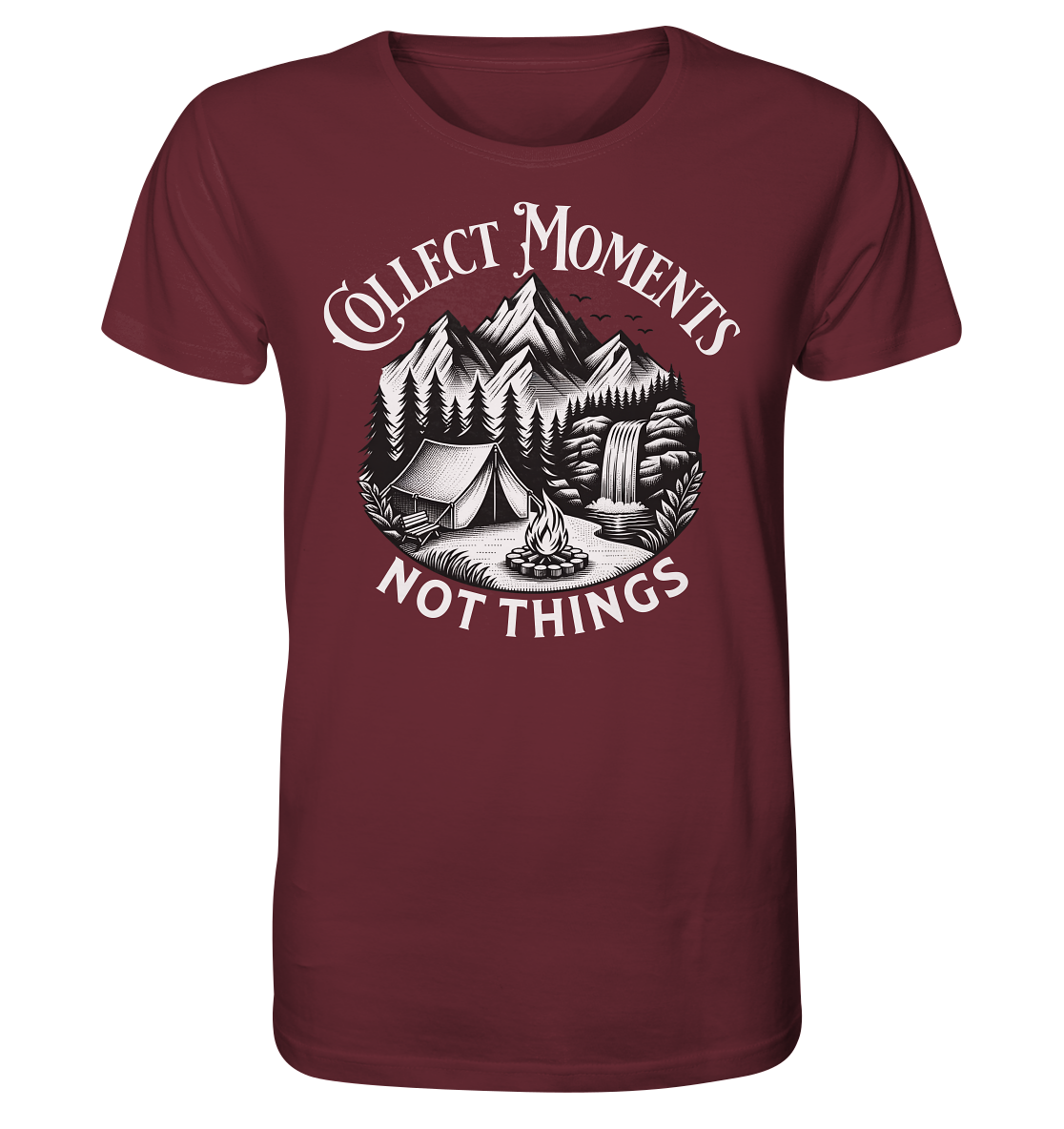 Collect Moments not things - Bio Premium Unisex T-Shirt