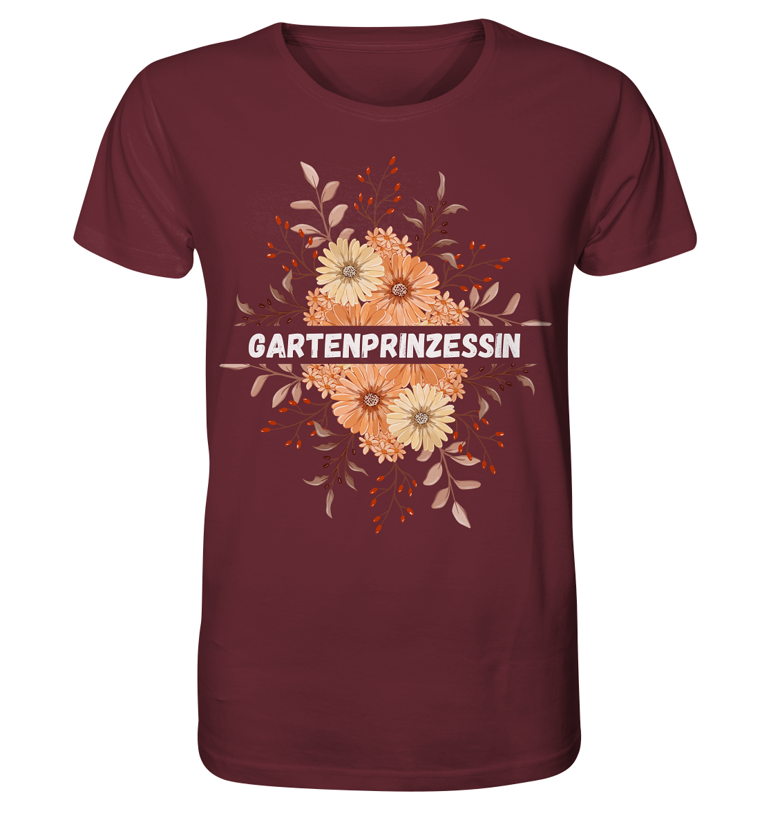 Gartenprinzessin - Bio Premium Unisex T-Shirt