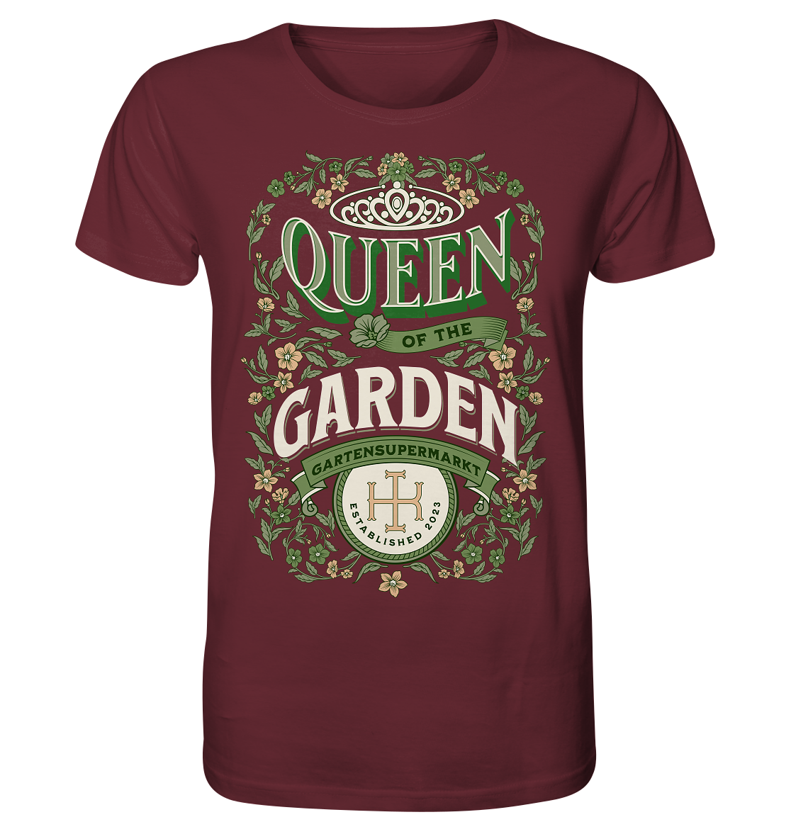 Queen of the Garden - Bio Premium Unisex T-Shirt