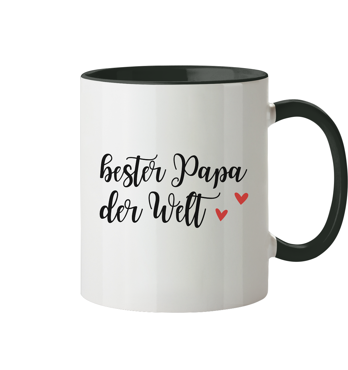 Bester Papa der Welt - Tasse zweifarbig