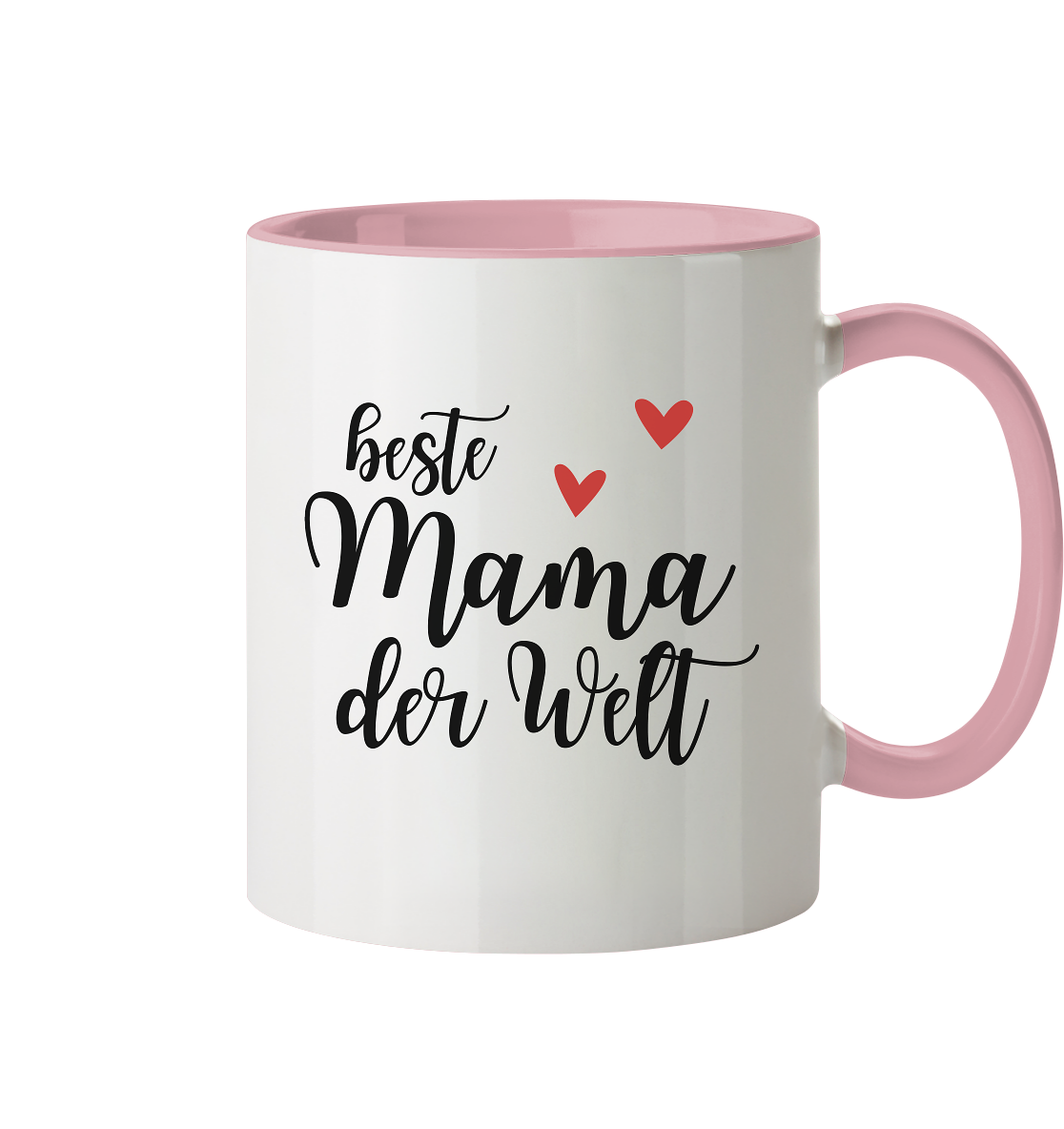 Beste Mama der Welt - Tasse zweifarbig